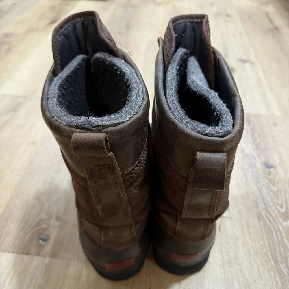 SOREL PATHFINDER COLD WEATHER BOOTS MEN SIZE 11 MADE IN CANADA VINTAGE Read